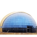 LF Steel Customizable Outside Structural Curtain Wall Glass Dome Roof